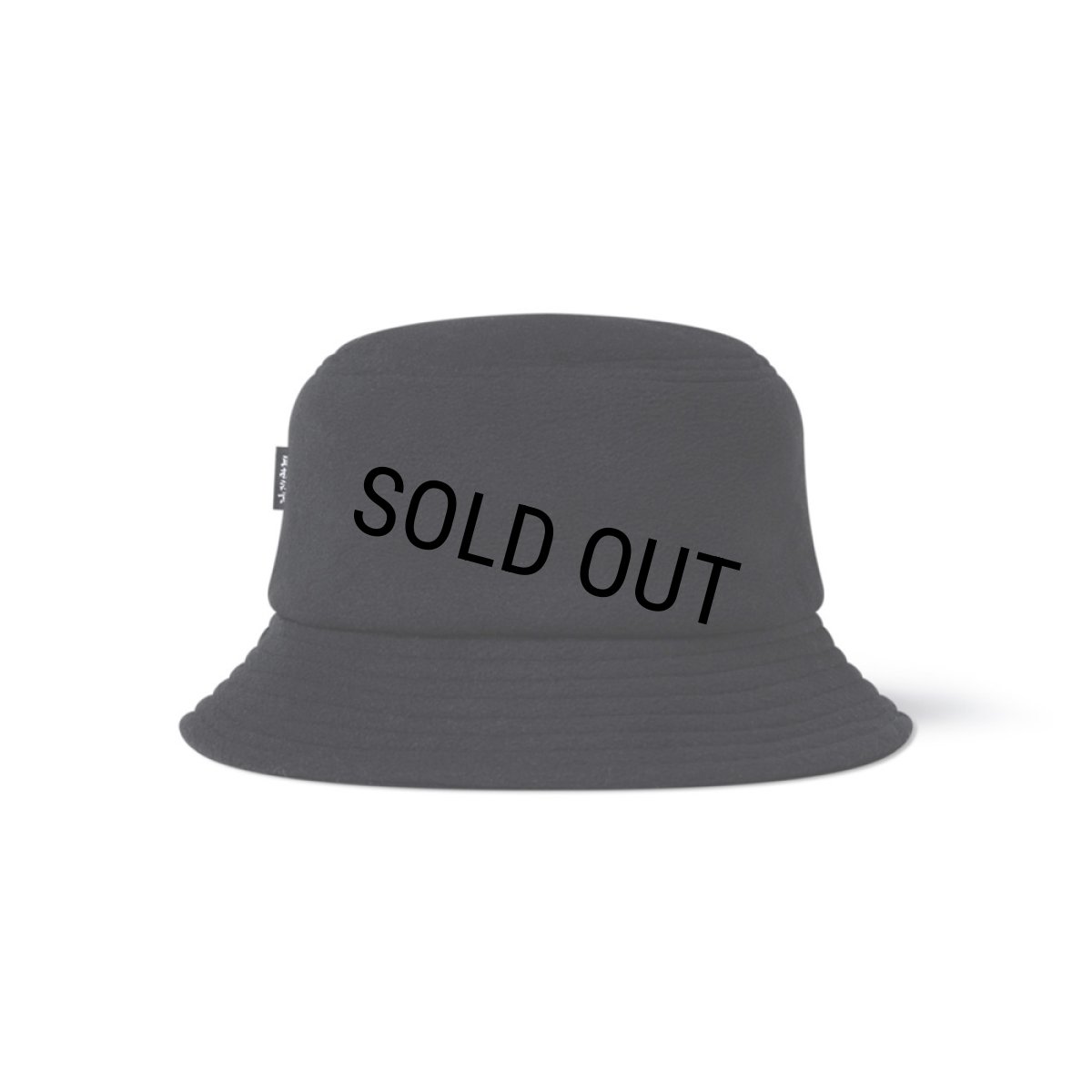 画像2: BlackEyePatch/OG LABEL FLEECE BUCKET HAT（BLACK） (2)