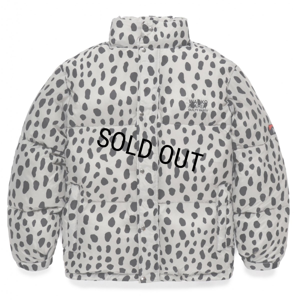 画像1: WACKO MARIA/NANGA / LEOPARD DOWN JACKET（GRAY）［レオパードダウンJKT-24秋冬］ (1)