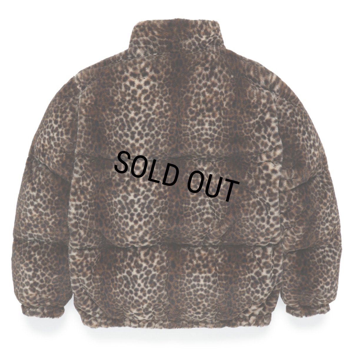 画像2: WACKO MARIA/NANGA / LEOPARD FUR DOWN JACKET（BEIGE）［レオパードファーダウンJKT-24秋冬］ (2)