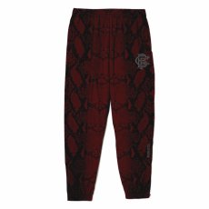 画像1: 【20%OFF】BUENA VISTA/TRAINING PANTS PYTHON（BORDEAUX）［トレーニングパンツパイソン-24秋冬］ (1)