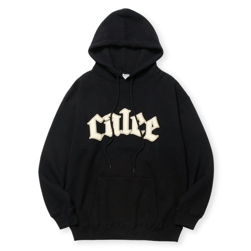 他の写真1: 【30%OFF】CALEE/CALEE LOGO PULLOVER HD ＜NATURALLY PAINT DESIGN＞（BLACK）［プルオーバーパーカー-24秋冬］
