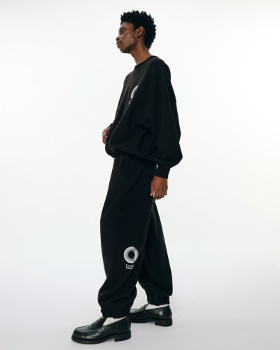 画像3: COOTIE PRODUCTIONS/Open End Yarn Heavy Oz Sweat Easy Pants（Black）［スウェットイージーパンツ-24秋冬］