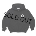 COOTIE PRODUCTIONS/Open End Yarn Heavy Oz Sweat Zip Hoodie（Black）［スウェットジップフーディー-24秋冬］