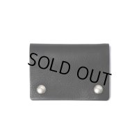 COOTIE PRODUCTIONS/Leather Trucker Wallet（Black）［レザートラッカーウォレット-24秋冬］