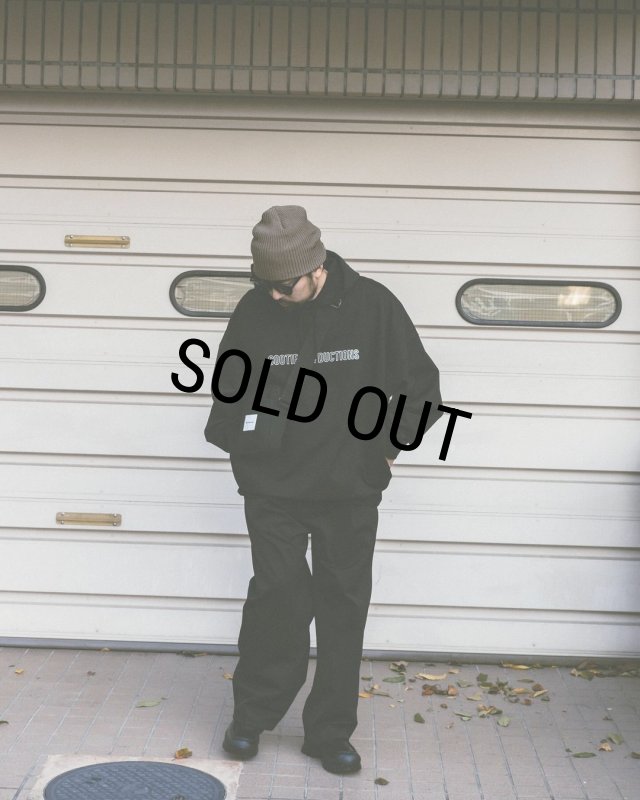 COOTIE PRODUCTIONS/Polyester Ripstop Jersey Hoodie（Black