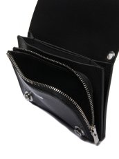 画像5: COOTIE PRODUCTIONS/Leather Trucker Wallet（Black）［レザートラッカーウォレット-24秋冬］ (5)