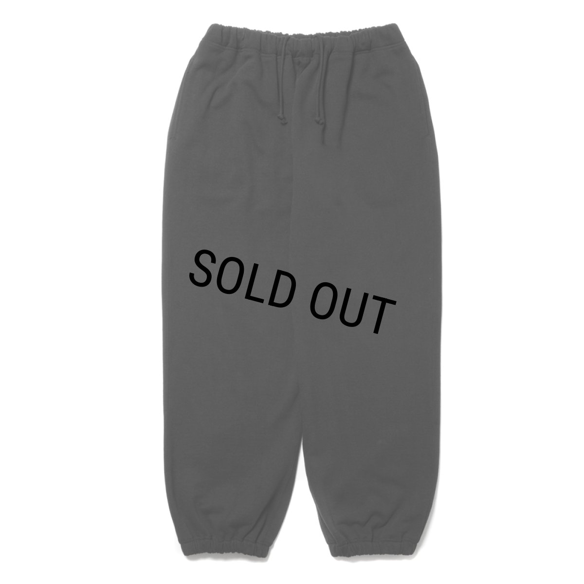 画像2: COOTIE PRODUCTIONS/Open End Yarn Heavy Oz Sweat Easy Pants（Black）［スウェットイージーパンツ-24秋冬］ (2)