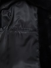 画像5: COOTIE PRODUCTIONS/Faux Fur Car Coat（Black）［フェイクファーカーコート-24秋冬］ (5)
