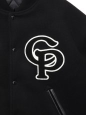 画像3: COOTIE PRODUCTIONS/Wool Mossa Stadium Jacket（Black）［スタジアムJKT-24秋冬］ (3)