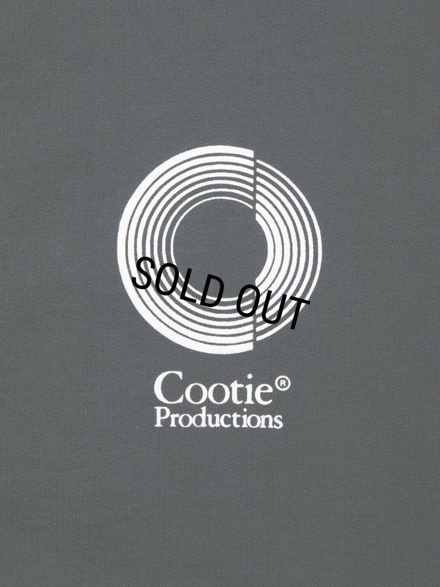 画像2: COOTIE PRODUCTIONS/Open End Yarn Heavy Oz Sweat Zip Hoodie（Green）［スウェットジップフーディー-24秋冬］ (2)