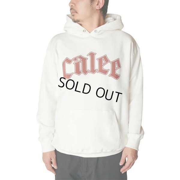 画像2: 【30%OFF】CALEE/CALEE LOGO PULLOVER HD ＜NATURALLY PAINT DESIGN＞（BLACK）［プルオーバーパーカー-24秋冬］