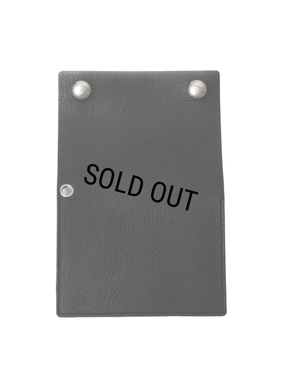 画像6: COOTIE PRODUCTIONS/Leather Trucker Wallet（Black）［レザートラッカーウォレット-24秋冬］ (6)