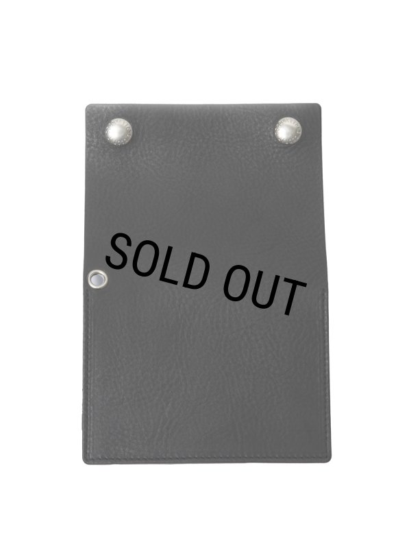COOTIE PRODUCTIONS/Leather Trucker Wallet（Black）［レザー