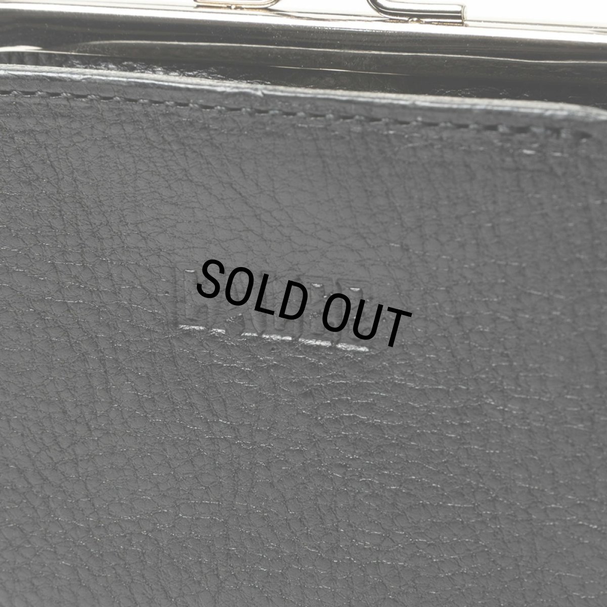 画像8: CALEE/STUDS LEATHER INTERNAL FLEX FRAME TYPE MULTI WALLET（BLACK）［マルチウォレット-24秋冬］ (8)