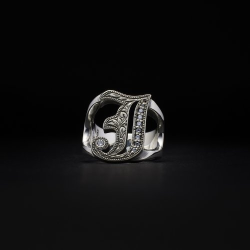 他の写真2: ANTIDOTE BUYERS CLUB/Engraved Initial Ring（Silver）