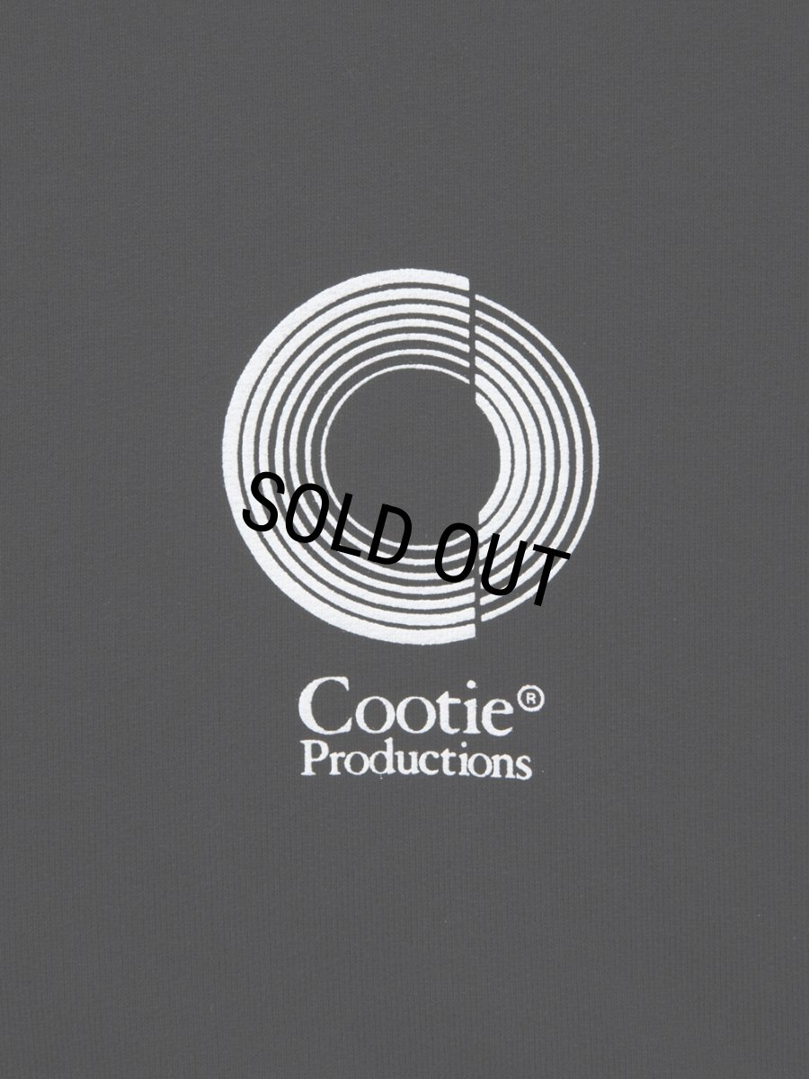 画像3: COOTIE PRODUCTIONS/Open End Yarn Heavy Oz Sweat Zip Hoodie（Black）［スウェットジップフーディー-24秋冬］ (3)