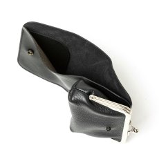 画像5: CALEE/STUDS LEATHER INTERNAL FLEX FRAME TYPE MULTI WALLET（BLACK）［マルチウォレット-24秋冬］ (5)