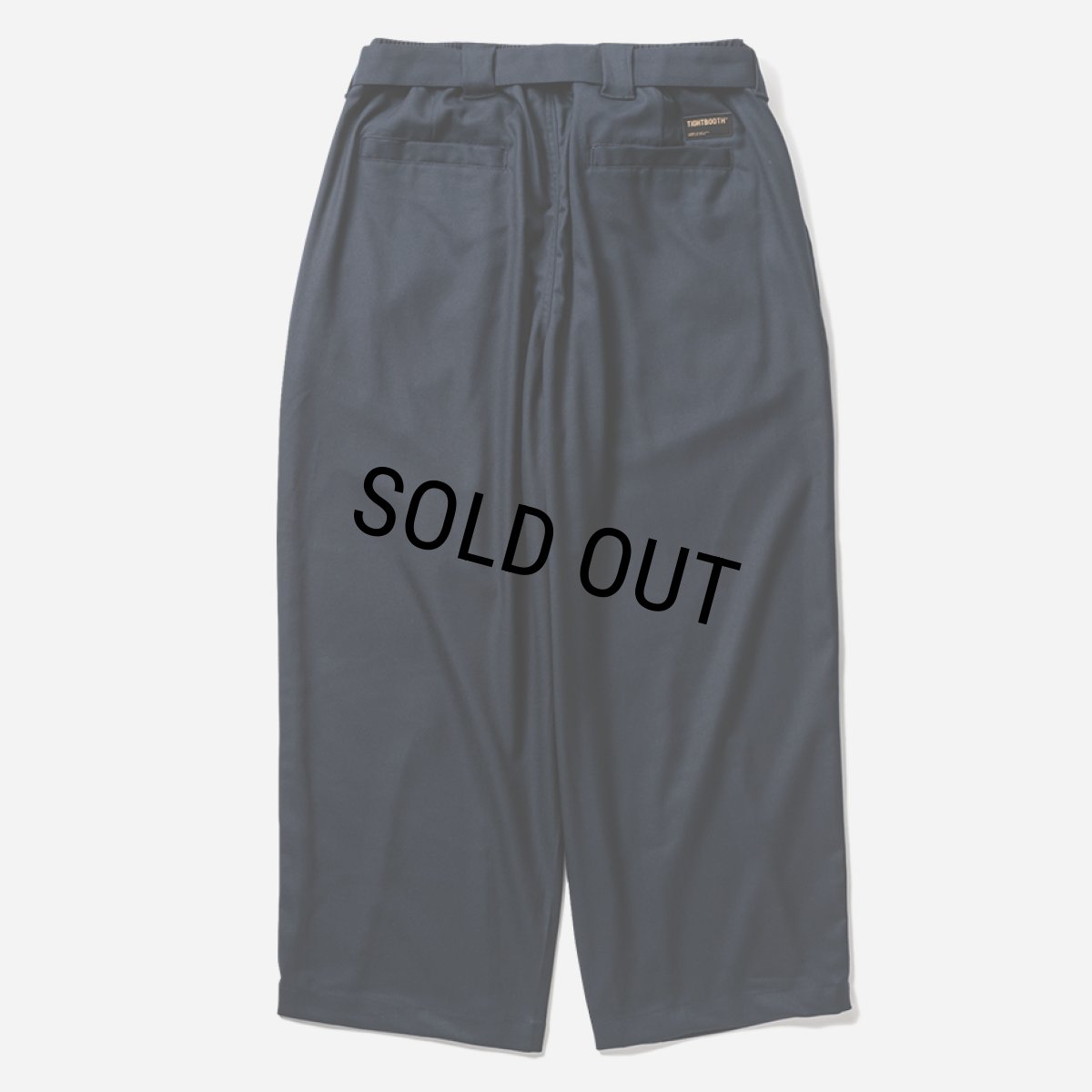 画像2: TIGHTBOOTH/BAGGY SLACKS（Navy）［バギースラックス-24秋冬］ (2)