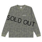 BlackEyePatch/OE LOGO PYTHON L/S TEE（OLIVE）