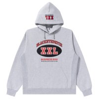 BlackEyePatch/BUSINESS SIZE HOODIE（HEATHER GRAY）