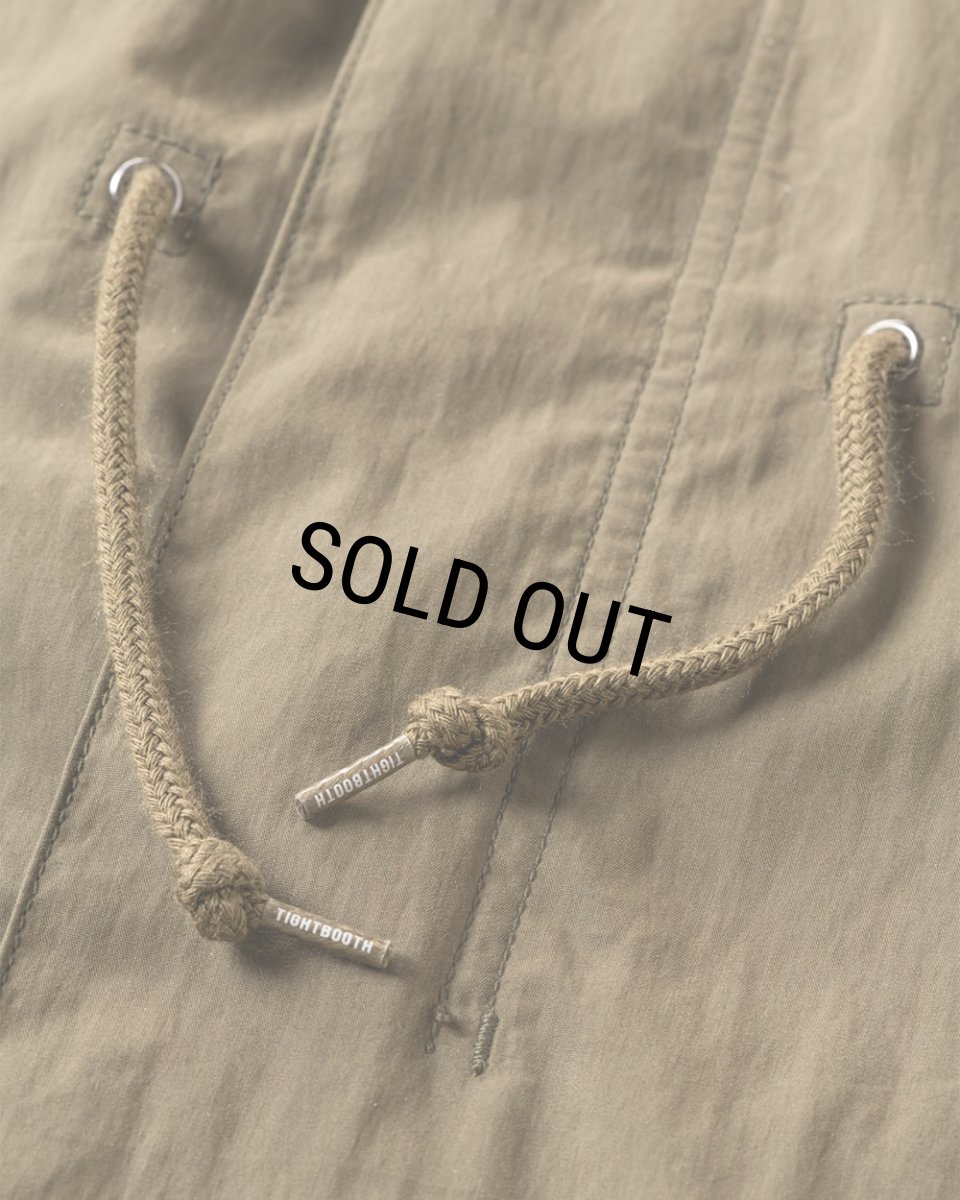 画像9: 【30%OFF】TIGHTBOOTH/M-65 FISHTAIL PARKA（Olive）［M-65フィッシュテールパーカー-24秋冬］ (9)