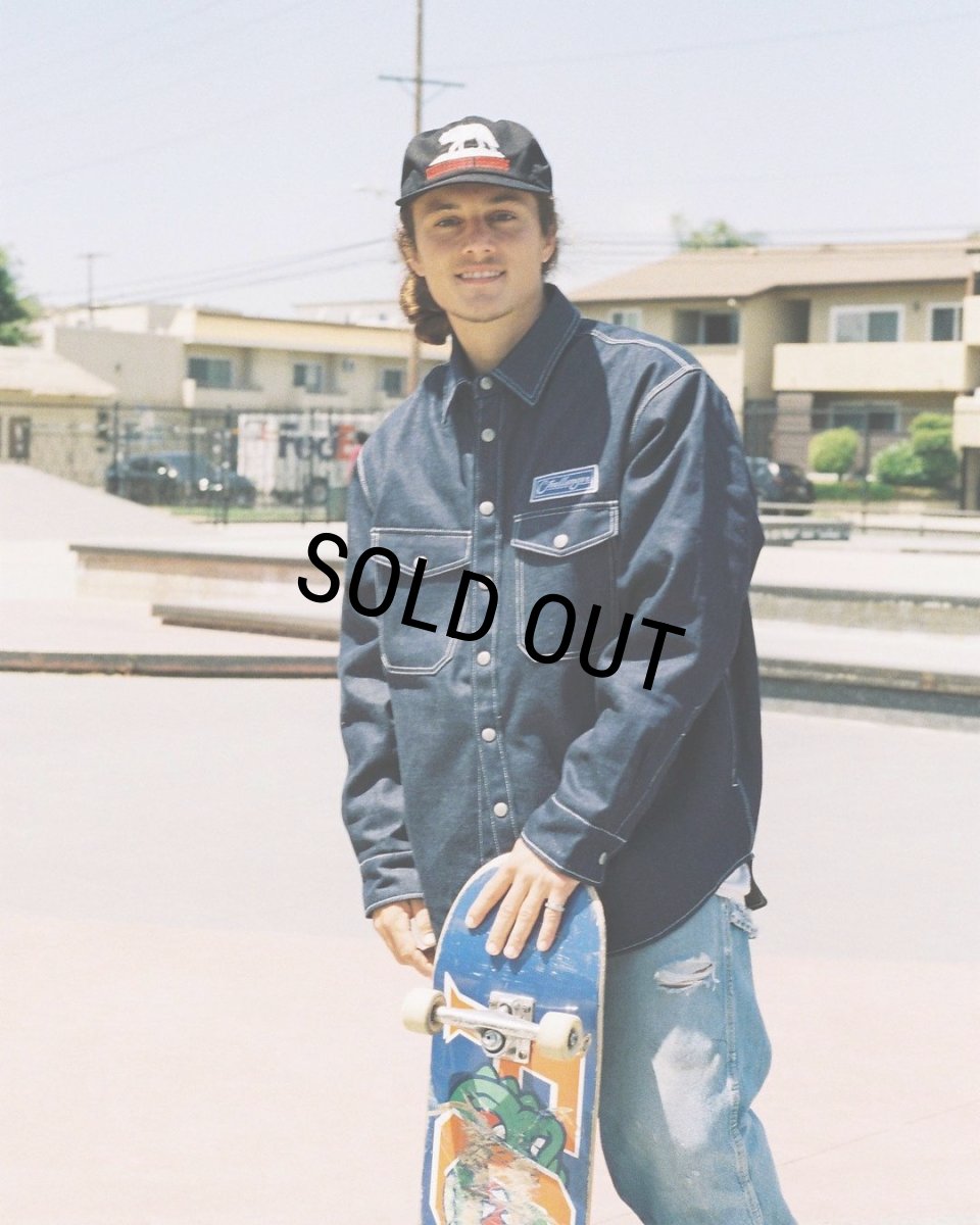 画像3: CHALLENGER/DENIM LINING SHIRT（NATURAL）［デニムライニングシャツ-24秋冬］ (3)