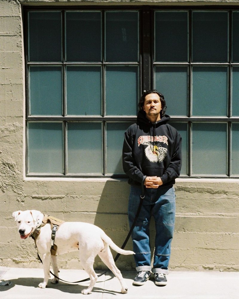 画像3: CHALLENGER/EAGLE HEAD HOODIE（BLACK）［プルオーバーパーカー-24秋冬］