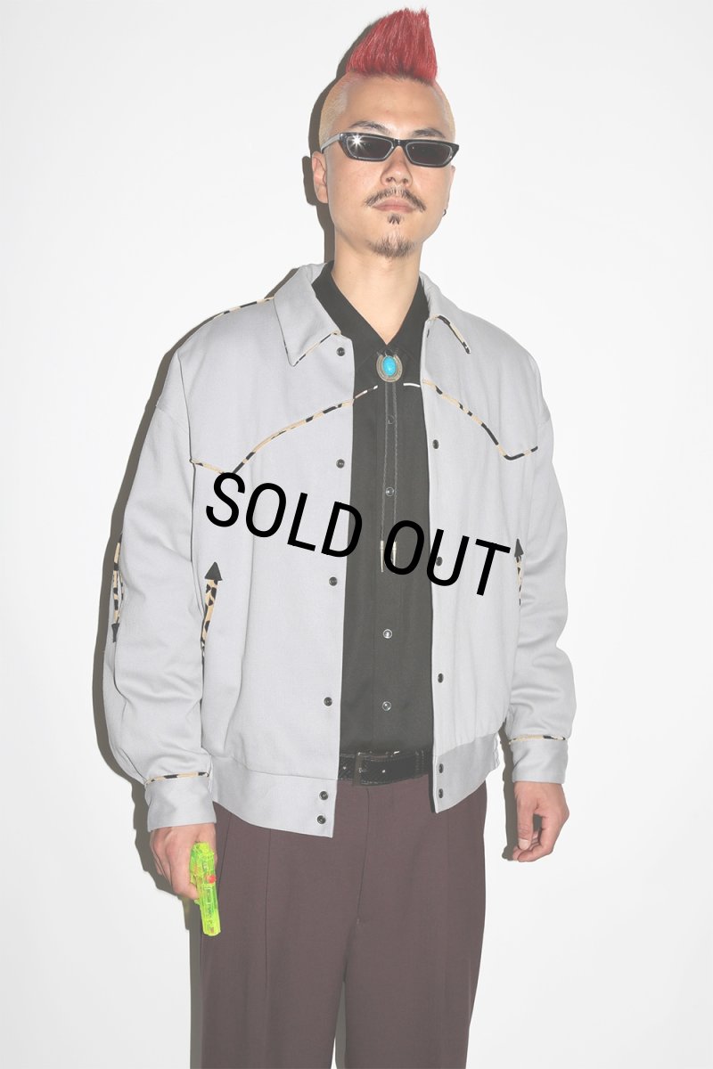 画像4: WACKO MARIA/DORMEUIL / DOUBLE PLEATED TROUSERS（DARK PURPLE）［ツータックスラックス-24秋冬］ (4)