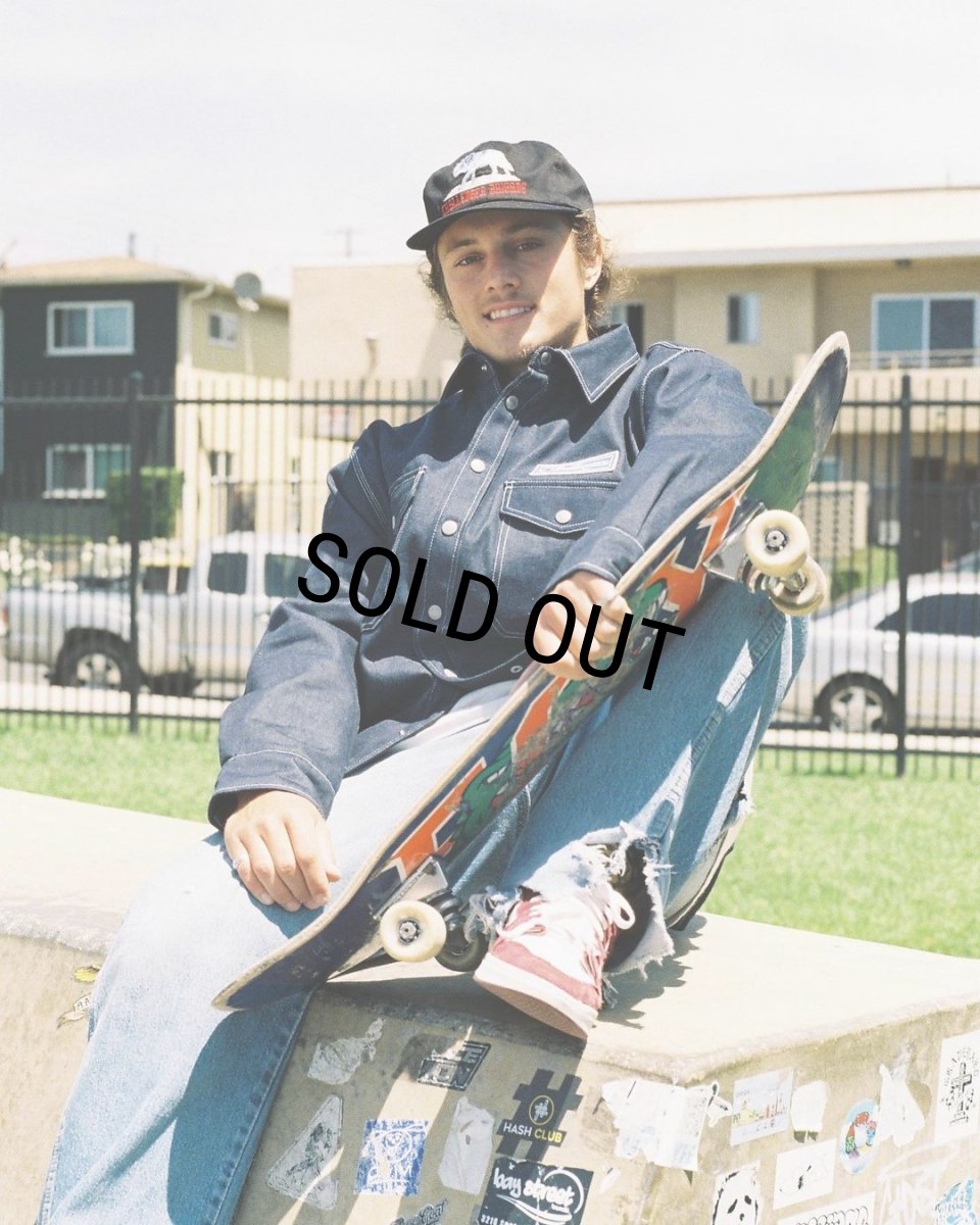 画像9: CHALLENGER/DENIM LINING SHIRT（INDIGO）［デニムライニングシャツ-24秋冬］ (9)