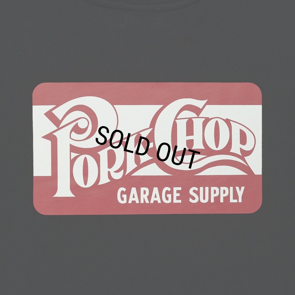 画像5: PORKCHOP/SQUARE LOGO SWEAT（BLACK）［クルーネックスウェット-24秋冬］ (5)