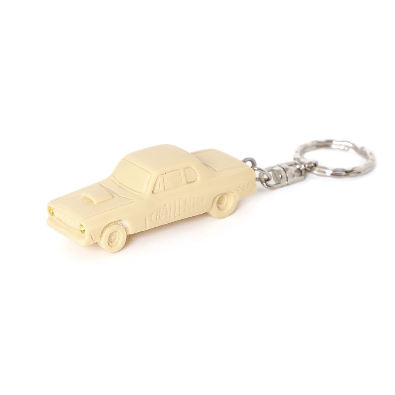 画像1: CHALLENGER × MASA SCULP CAR KEY RING（IVORY）［カーキーリング-25春夏］