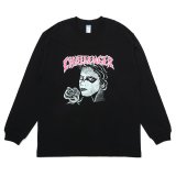 CHALLENGER/L/S PUNK GIRL TEE（BLACK）［プリント長袖T-25春夏］