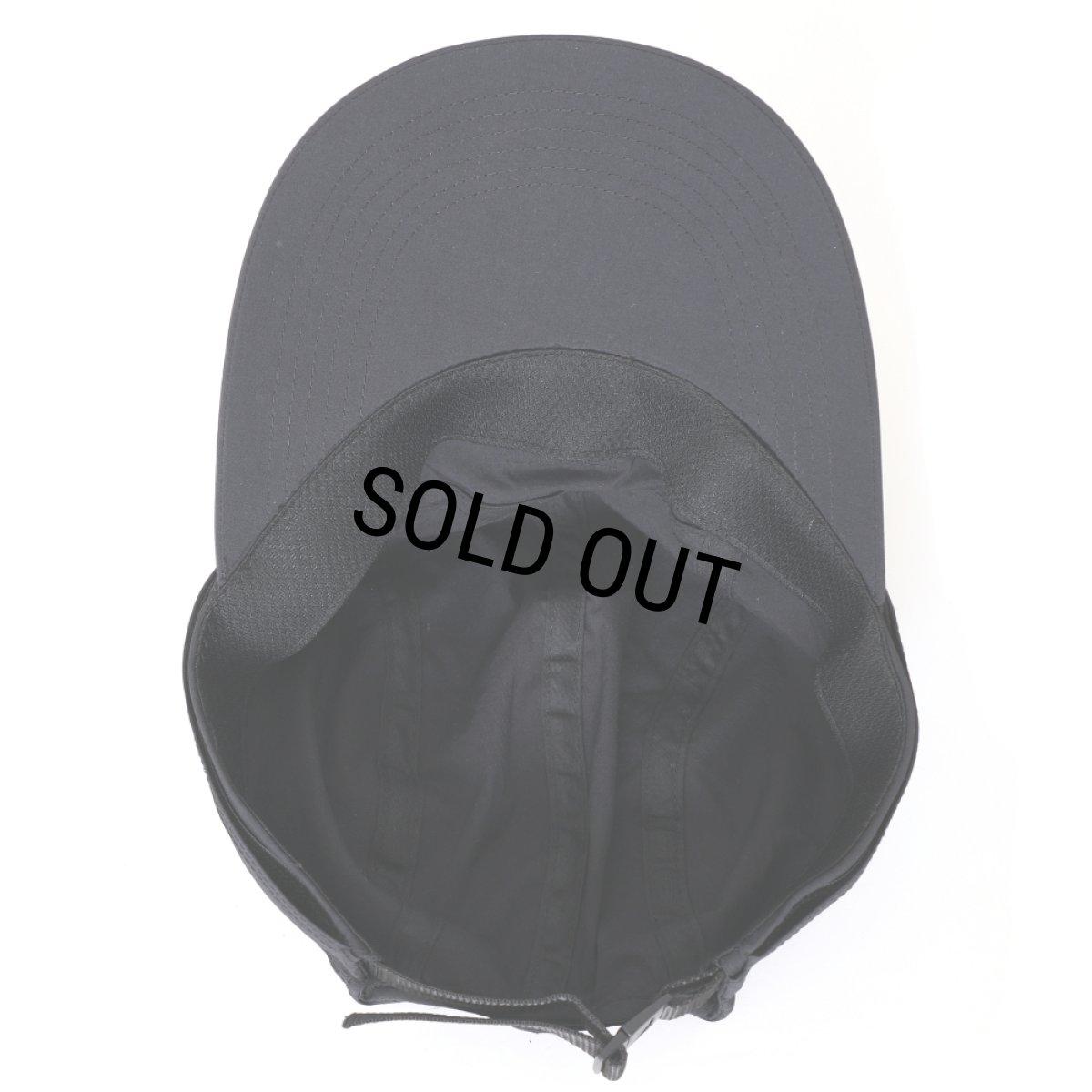 画像5: CHALLENGER/SUNSHADE JET CAP（BLACK）［サンシェードジェットキャップ-25春夏］ (5)