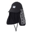 画像1: CHALLENGER/SUNSHADE JET CAP（BLACK）［サンシェードジェットキャップ-25春夏］ (1)