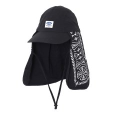 画像1: CHALLENGER/SUNSHADE JET CAP（BLACK）［サンシェードジェットキャップ-25春夏］ (1)