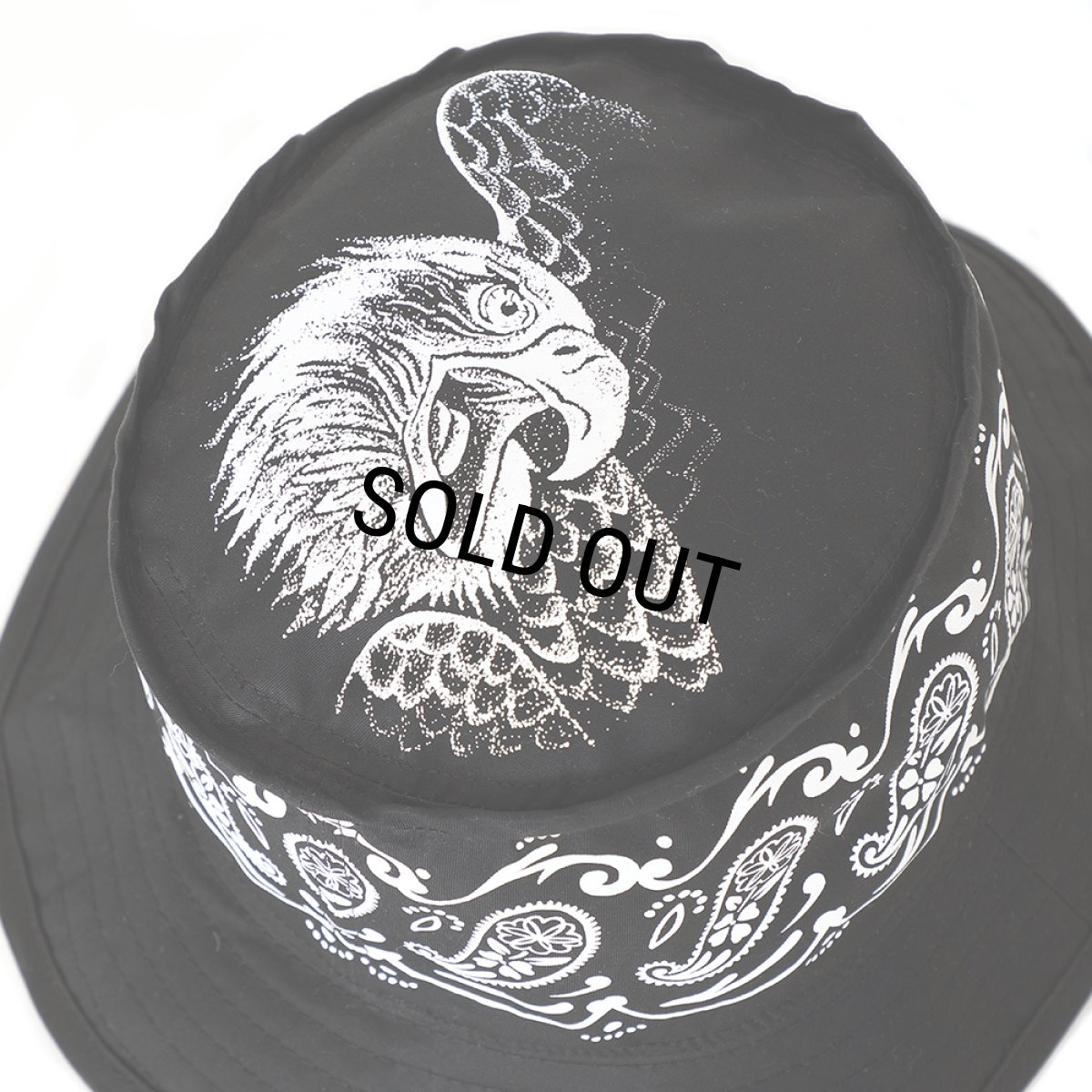 画像3: CHALLENGER/BANDANA HAT（BLACK）［バンダナハット-25春夏］ (3)