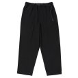 画像1: CHALLENGER/PANAMA PANTS（BLACK）［パナマパンツ-25春夏］ (1)