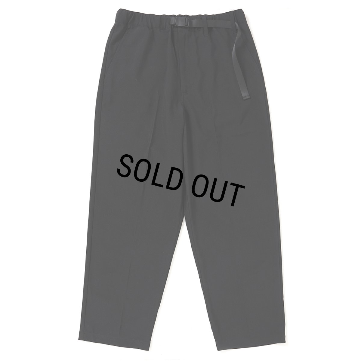 画像1: CHALLENGER/PANAMA PANTS（BLACK）［パナマパンツ-25春夏］ (1)