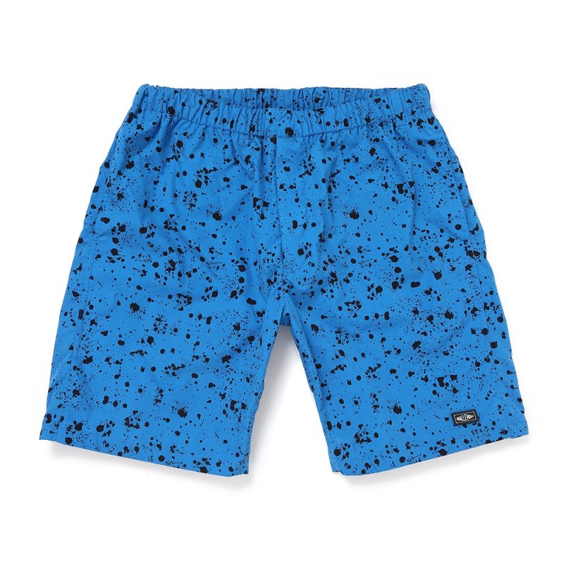 画像1: CHALLENGER/SPLATTER MARINE SHORTS（BLUE）［スプラッターマリンショーツ-25春夏］