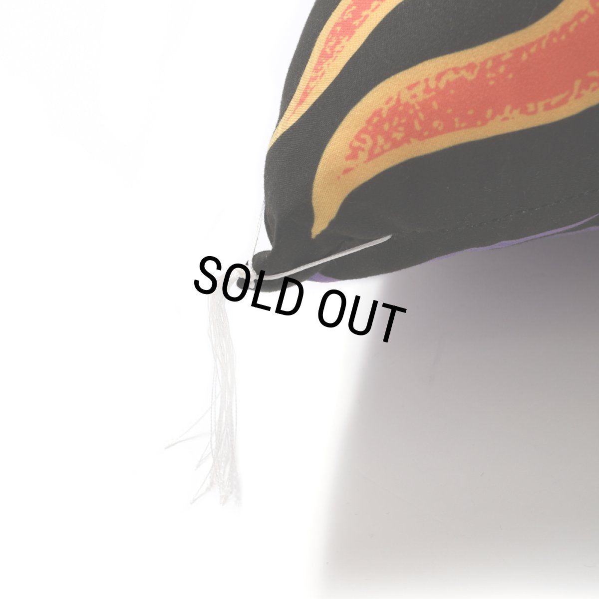 画像4: CHALLENGER/FIRE ZABUTON（BLACK）［ファイヤー座布団-25春夏］ (4)