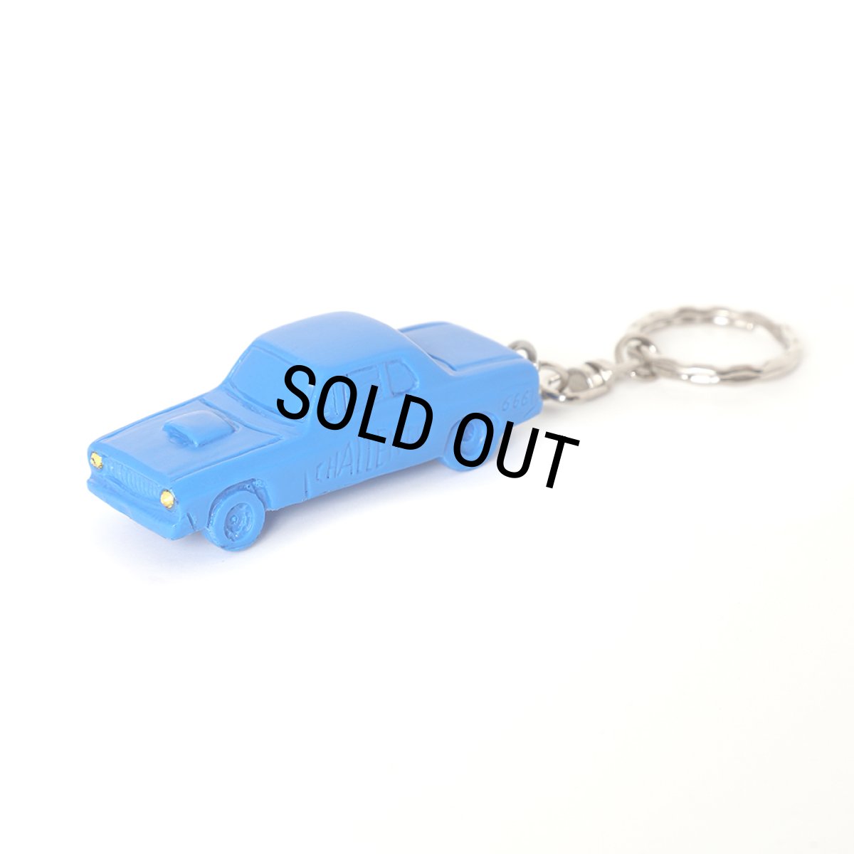画像1: CHALLENGER × MASA SCULP CAR KEY RING（BLUE）［カーキーリング-25春夏］ (1)
