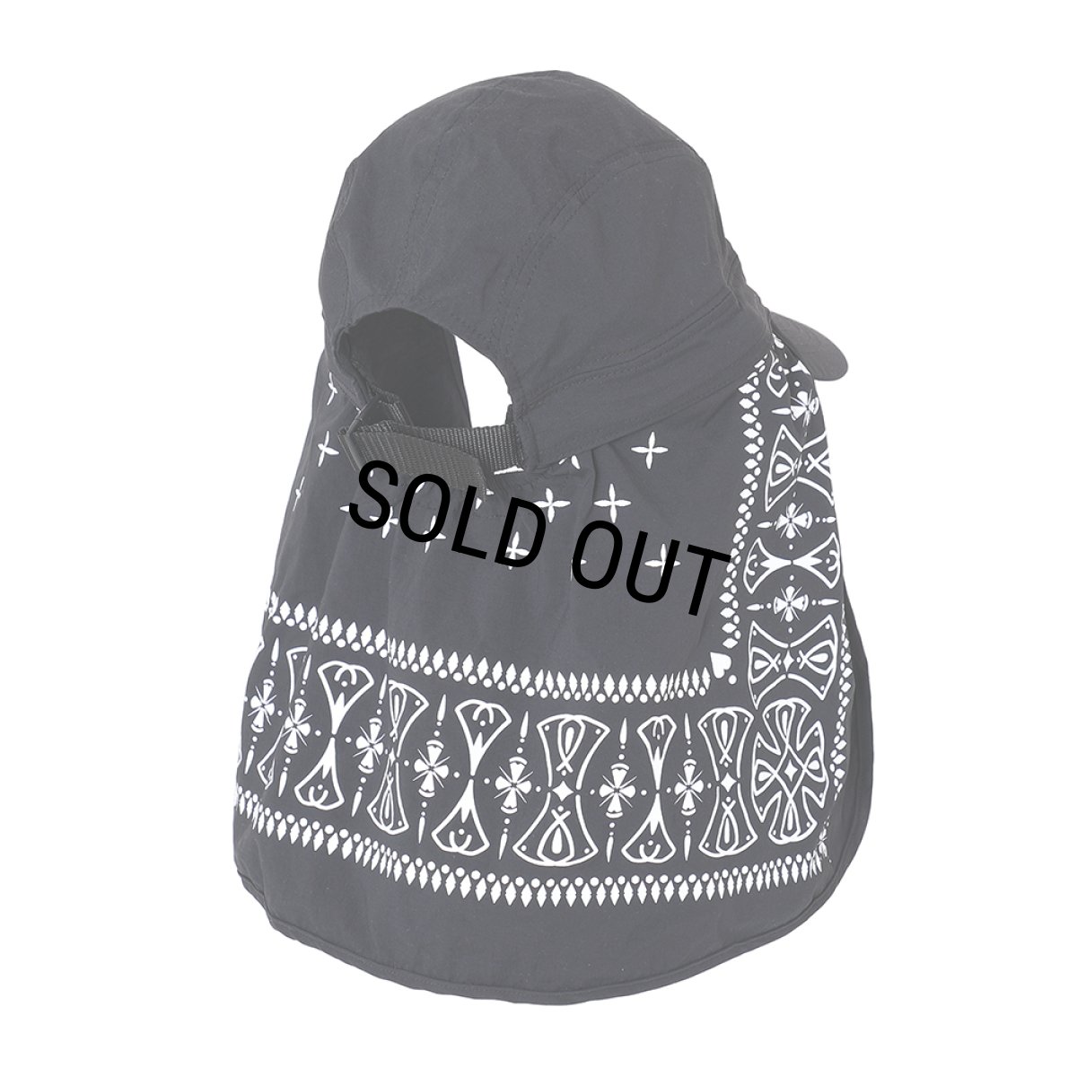 画像2: CHALLENGER/SUNSHADE JET CAP（BLACK）［サンシェードジェットキャップ-25春夏］ (2)