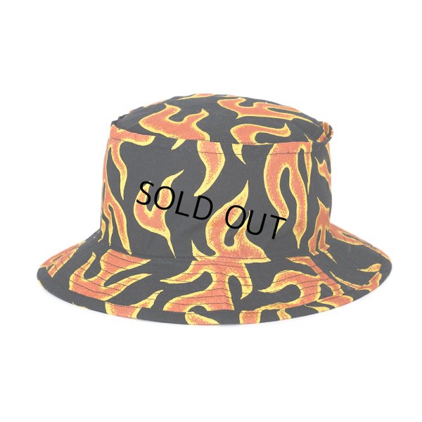 画像1: CHALLENGER/FIRE HAT（ORANGE/BLACK）［ファイヤーハット-25春夏］