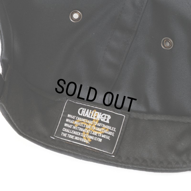 CHALLENGER/RACING CAP（BLACK）［レーシングキャップ-25春夏］ - JONAS