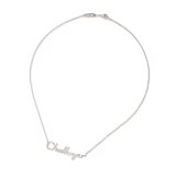 CHALLENGER/LOGO NECKLACE（SILVER）［ロゴネックレス-25春夏］