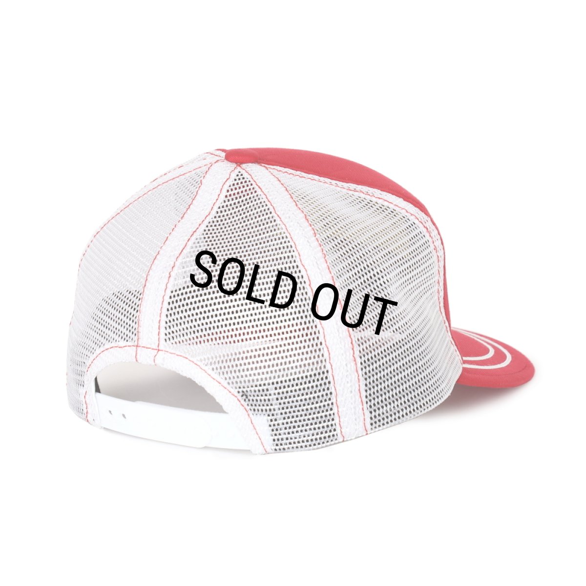 画像2: CHALLENGER/TWO TONE LOGO CAP（RED）［ツートーンロゴキャップ-25春夏］ (2)