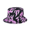 画像1: CHALLENGER/FIRE HAT（PURPLE/BLACK）［ファイヤーハット-25春夏］ (1)