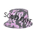 CHALLENGER/FIRE HAT（PURPLE/BLACK）［ファイヤーハット-25春夏］