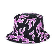 画像1: CHALLENGER/FIRE HAT（PURPLE/BLACK）［ファイヤーハット-25春夏］ (1)