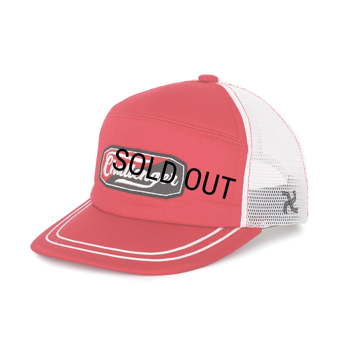 画像1: CHALLENGER/TWO TONE LOGO CAP（RED）［ツートーンロゴキャップ-25春夏］ (1)